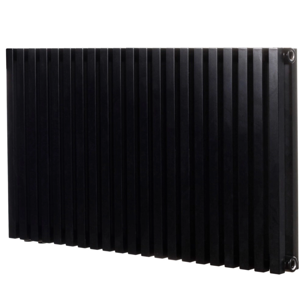 Трубчатый радиатор Betatherm горизонтальный Quantum BQ 2 500x845 (Черный Ral9005M подк. 88) Фото - 1